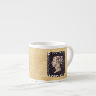 Penny Black Postage Stamp Espresso Kop
