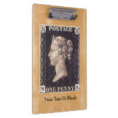 Penny Black Postage Stamp Klembord (Rechts)