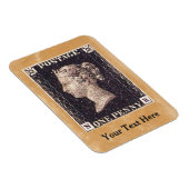 Penny Black Postage Stamp Magneet (Rechterzijde)