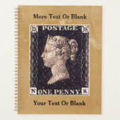 Penny Black Postage Stamp Planner (Voorkant)