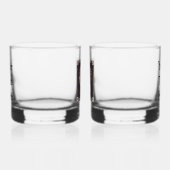 Penny Black Postage Stamp Whisky Glas (Rechts)