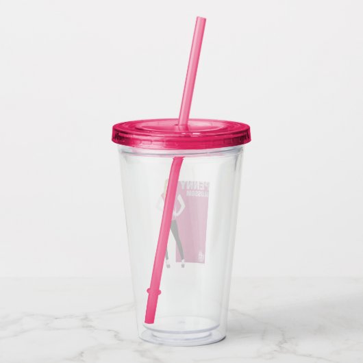 Penny Blossom Acryl Drinkbeker (Achterkant)