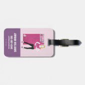 Penny Blossom Bagagelabel (Achterkant horizontaal)