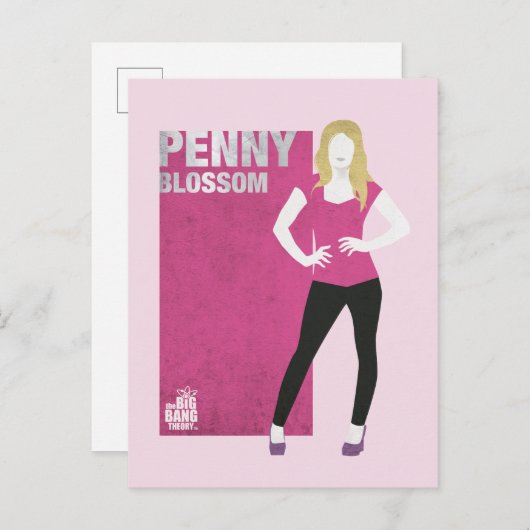 Penny Blossom Briefkaart (Voorkant / Achterkant)