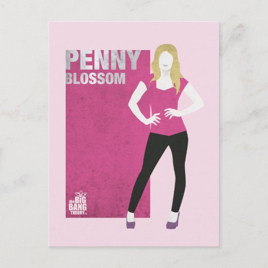 Penny Blossom Briefkaart (Voorkant)