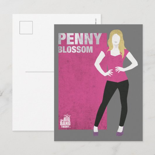 Penny Blossom Briefkaart (Voorkant / Achterkant)