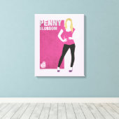 Penny Blossom Canvas Afdruk (Insitu (Houten vloer))