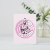 Penny Blossom Info Graphic Briefkaart (Staand voorkant)