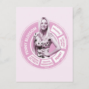 Penny Blossom Info Graphic Briefkaart