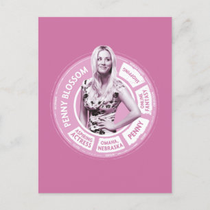 Penny Blossom Info Graphic Briefkaart