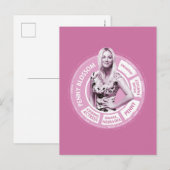 Penny Blossom Info Graphic Briefkaart (Voorkant / Achterkant)