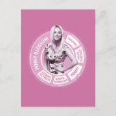 Penny Blossom Info Graphic Briefkaart (Voorkant)