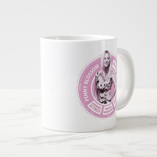 Penny Blossom Info Graphic Grote Koffiekop (Voorkant rechts)