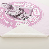 Penny Blossom Info Graphic Sherpa Deken (3/4)