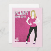 Penny Blossom Notitiekaartje (Voorkant / Achterkant)