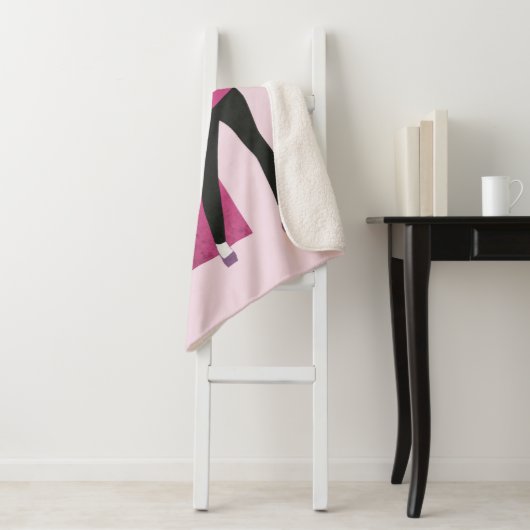 Penny Blossom Sherpa Deken (In situ)