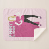 Penny Blossom Sherpa Deken (Voorkant (horizontaal))