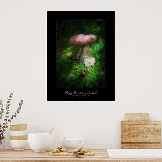 Penny Bun Fairy Toadstool galerie-poster Poster (Keuken)