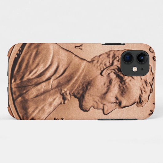 Penny Case-Mate iPhone Case (Achterkant (horizontaal))