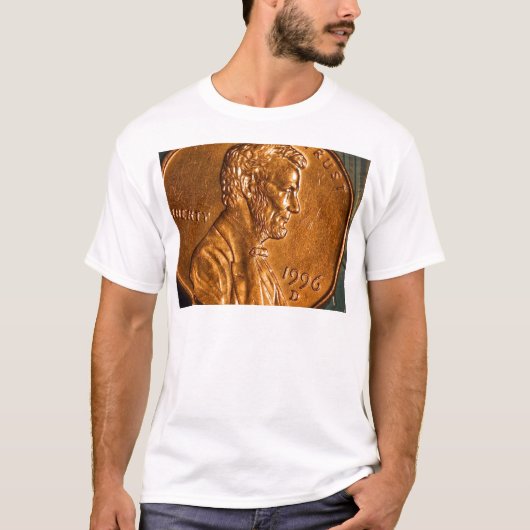 Penny Cents Copper Lincoln T-shirt (Voorkant)