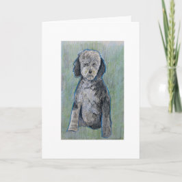 Penny Dog Gelukkig nieuwjaar Groenskaart Kaart