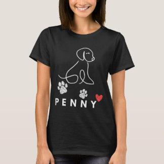 Penny Dog Nasoregeringsagentschap Plregering T-shirt