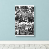Penny Dreadful - Spring-hakken Jack Wrapped Canvas (Insitu (Houten vloer))