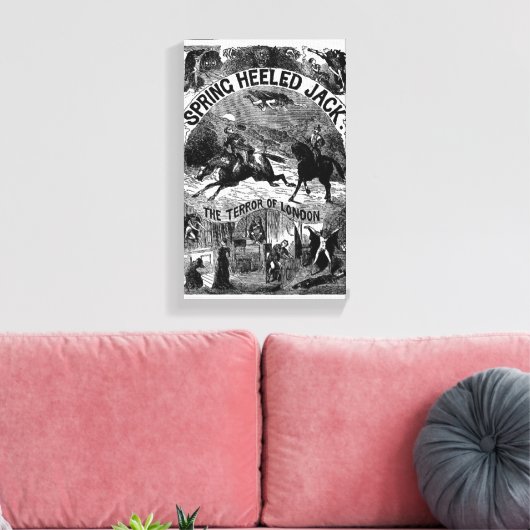 Penny Dreadful - Spring-hakken Jack Wrapped Canvas (Insitu (Woonkamer))
