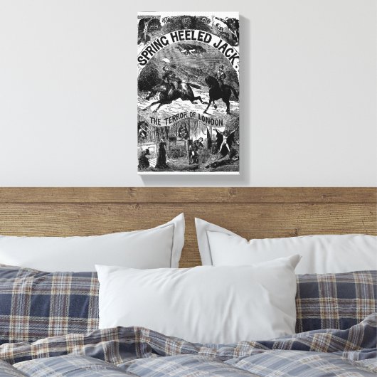 Penny Dreadful - Spring-hakken Jack Wrapped Canvas (Insitu (Slaapkamer))