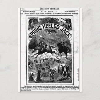 penny dreadful - spring-heeled jack briefkaart