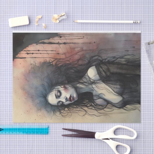 Penny Dreadfuls Gotische Decoupage Papier (Craft)