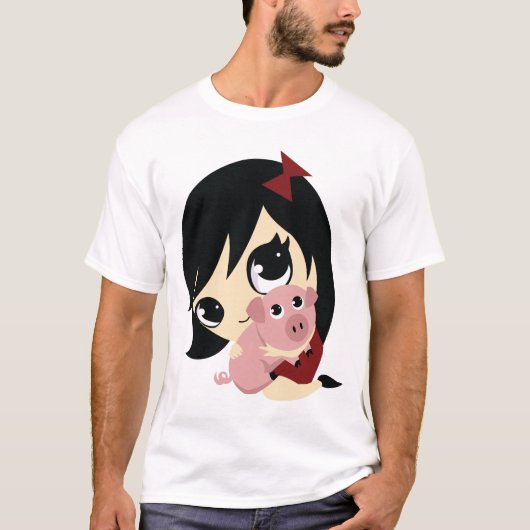 Penny en Snickerdole T-shirt (Voorkant)