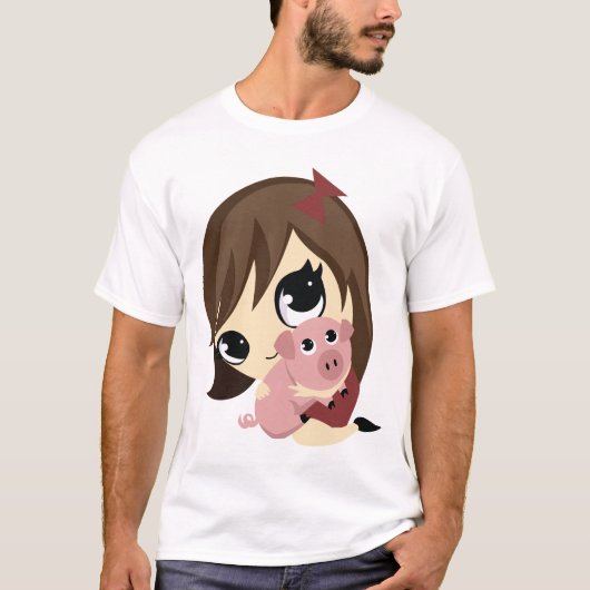 Penny en Snickerdole T-shirt (Voorkant)