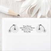 Penny Farthing Bicycle Etiket (Insitu)