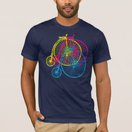 Penny Farthing CMYK T-shirt