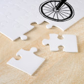 Penny Farthing Fietsillustratie Legpuzzel (Zijkant)