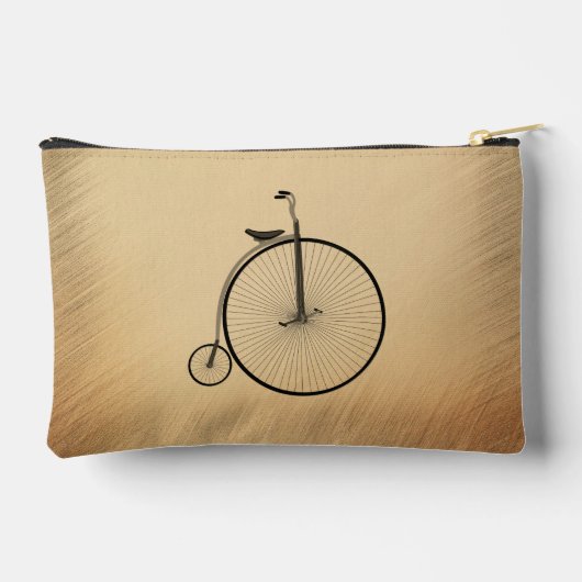 Penny-Farthing High-Wheel Antique Bicycle Rustic Etui (Achterkant)