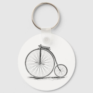 Penny Farthing High-Wheel Bicycle Sleutelhanger