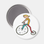 Penny Farthing Magneet (Voorkant / Achterkant)