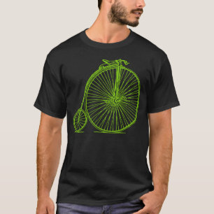 Penny Farthing - Martian Green T-shirt