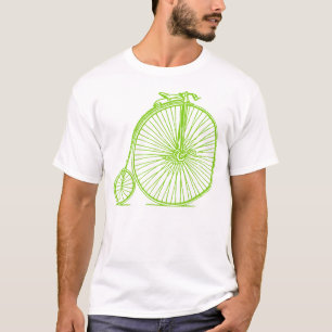 Penny Farthing - Martian Green T-shirt