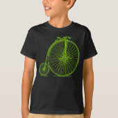 Penny Farthing - Martian Green T-shirt (Voorkant)