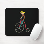 Penny Farthing Muismat (Met muis)