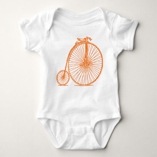 Penny Farthing - Oranje Romper (Voorkant)