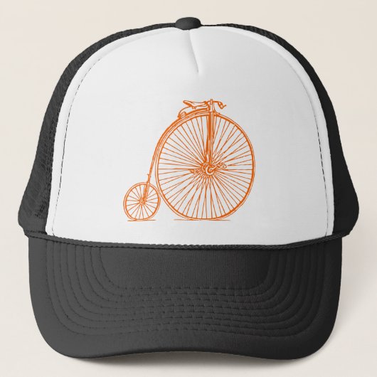 Penny Farthing - Oranje Trucker Pet (Voorkant)