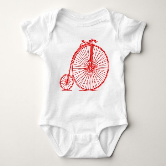 Penny Farthing - Red Romper (Voorkant)