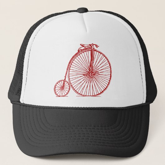 Penny Farthing - Ruby Red Trucker Pet (Voorkant)