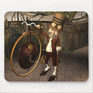 Penny Farthing Steampunk Muismat