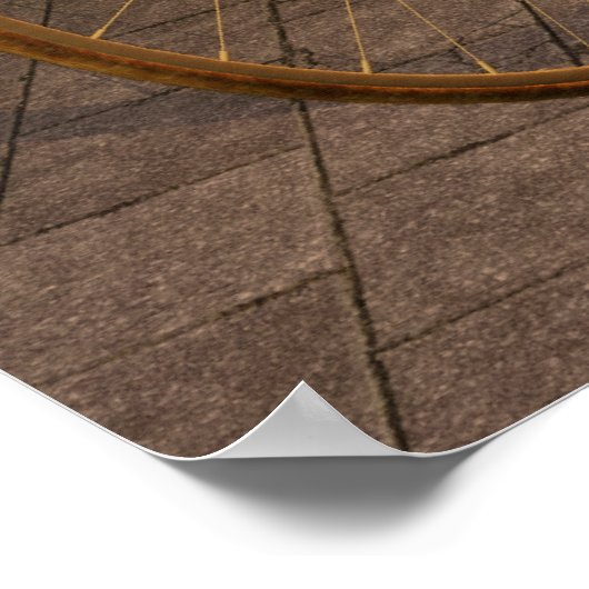 Penny Farthing Steampunk Print (Hoek)