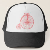Penny Farthing - Tropisch Roze Trucker Pet (Voorkant)